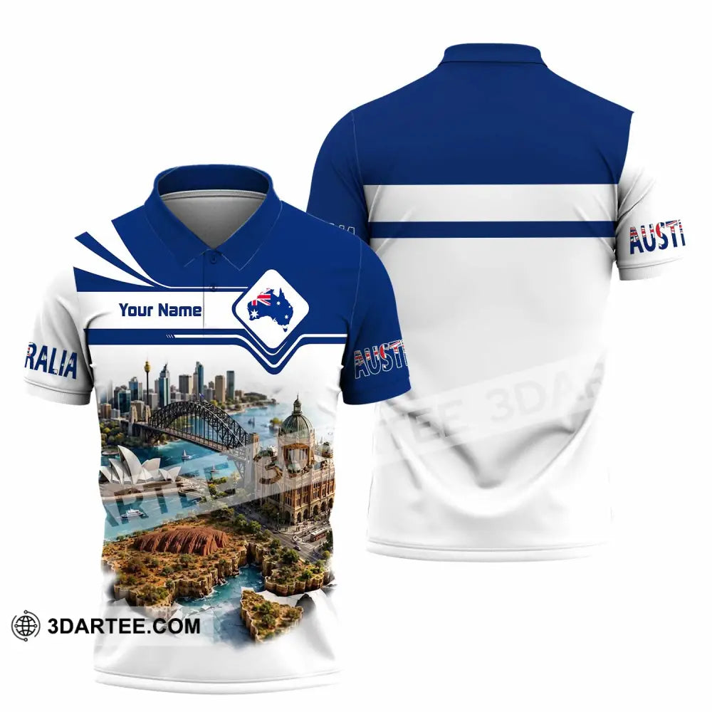 Unisex Shirt - Custom Australia Shirt - Polo Shirt / S - T-shirt