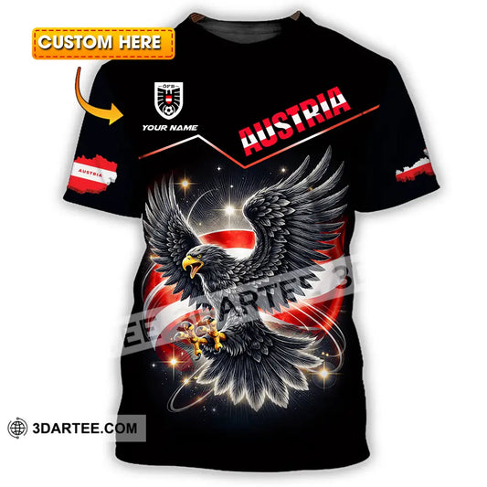 Unisex Shirt - Custom Austria 3D Shirt T-shirt