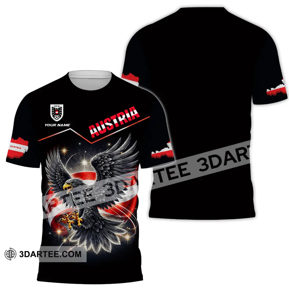 Unisex Shirt - Custom Austria 3D Shirt T-Shirt / S T-shirt