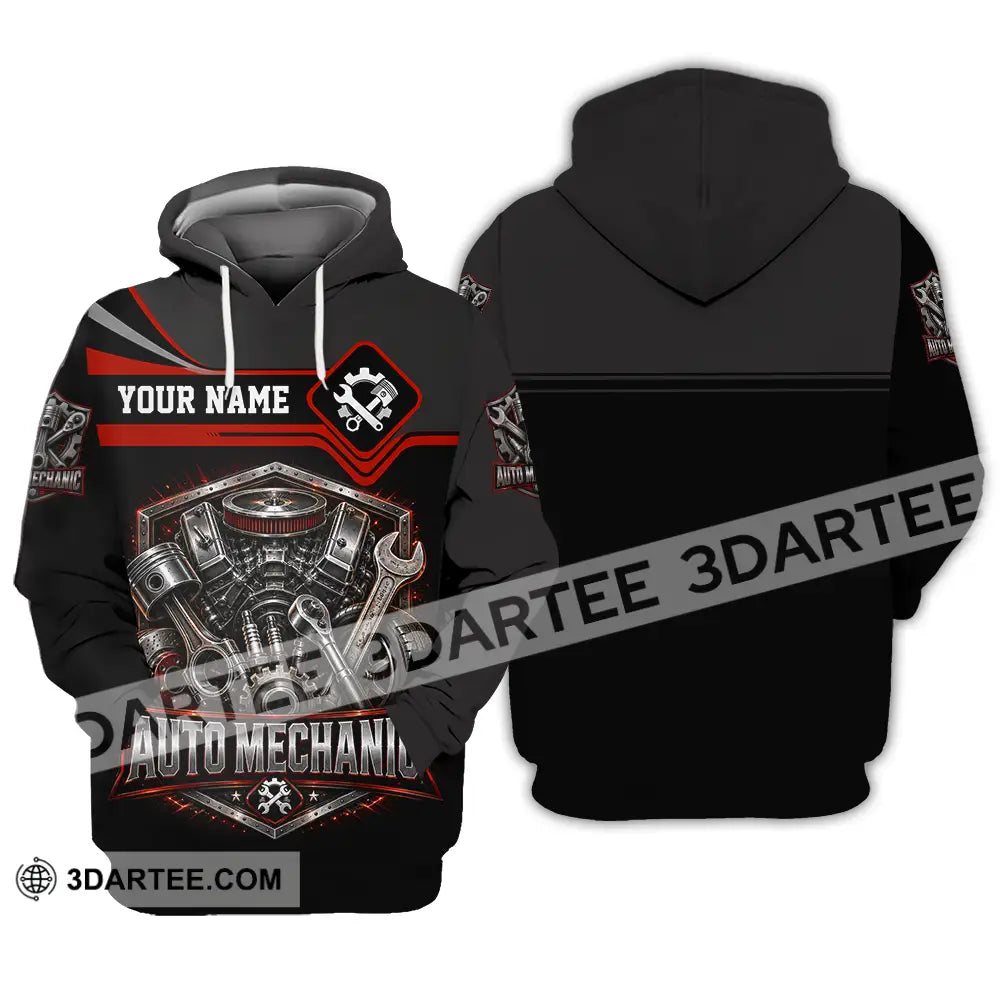 Unisex Shirt - Custom Auto Mechanic Shirt - Hoodie / S - T-shirt