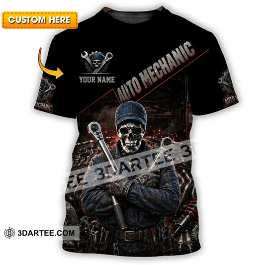 Unisex Shirt - Custom Auto Mechanic Shirt - T-shirt