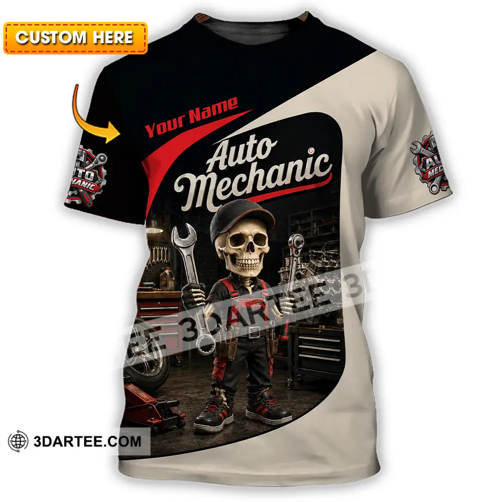 Unisex Shirt - Custom Auto Mechanic Shirt - T-shirt
