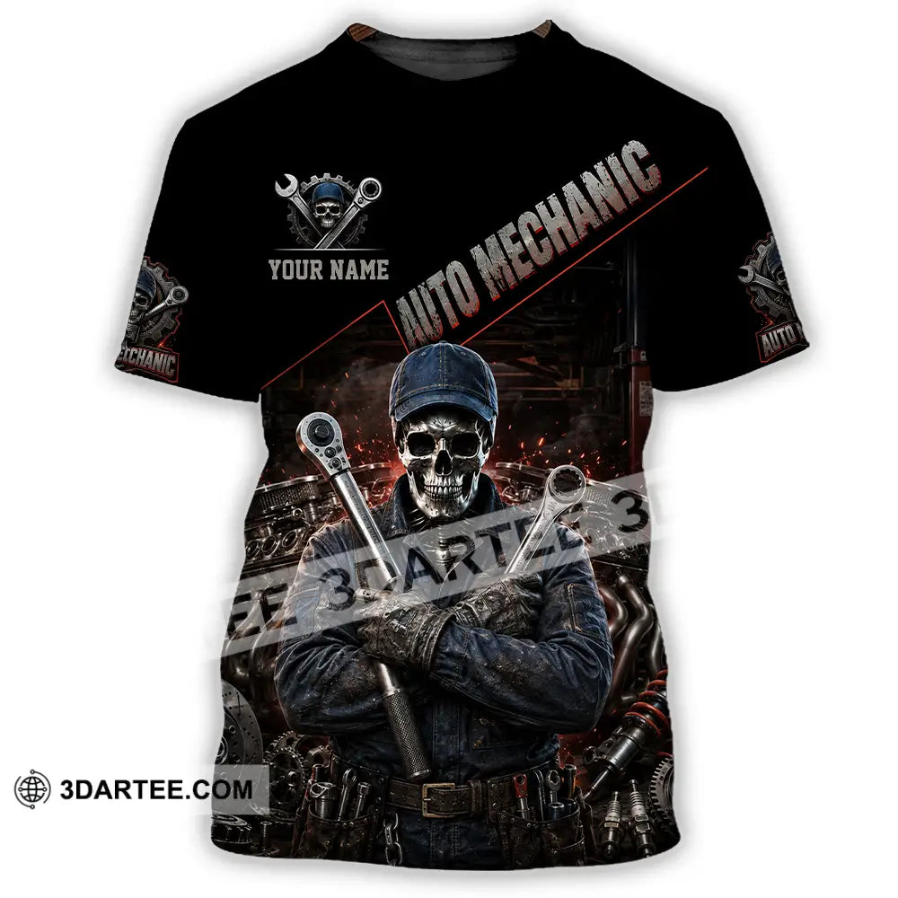 Unisex Shirt - Custom Auto Mechanic Shirt - T-Shirt / S - T-shirt