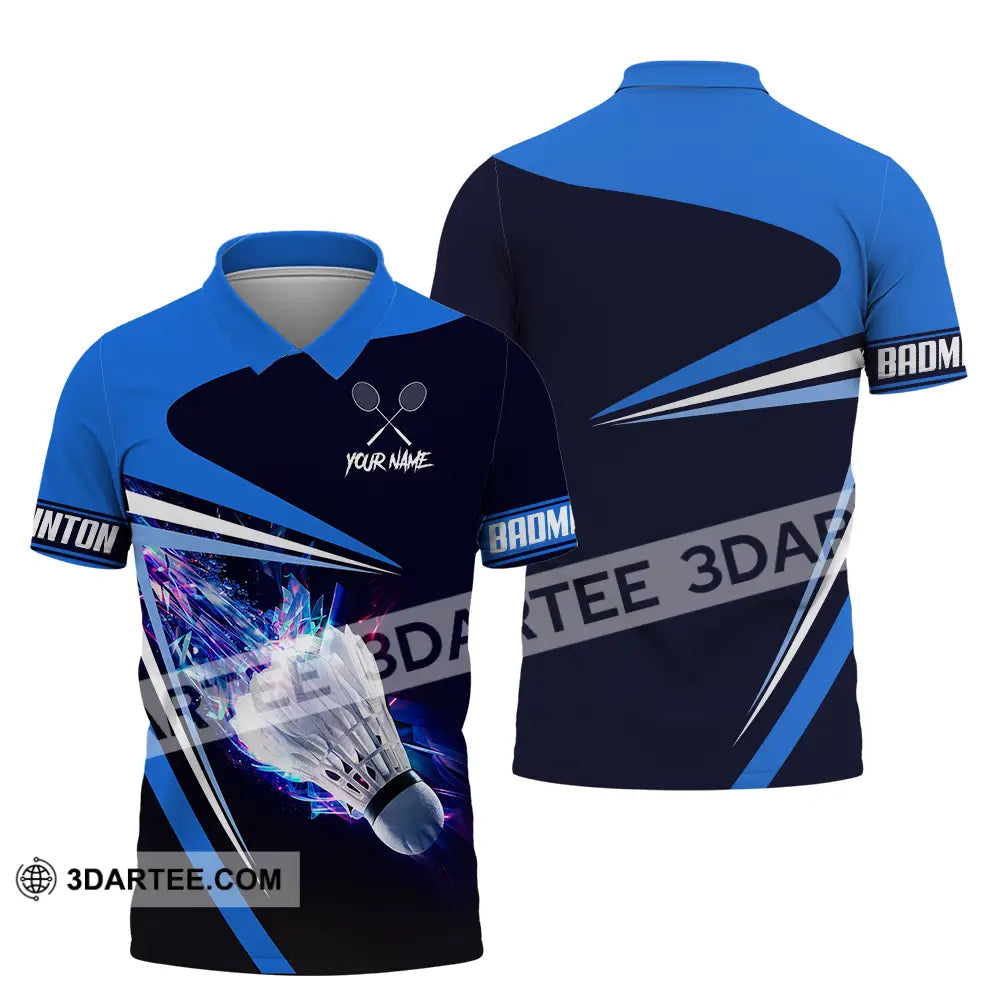 Unisex Shirt - Custom Badminton 3D Shirt Polo Shirt / S T-shirt