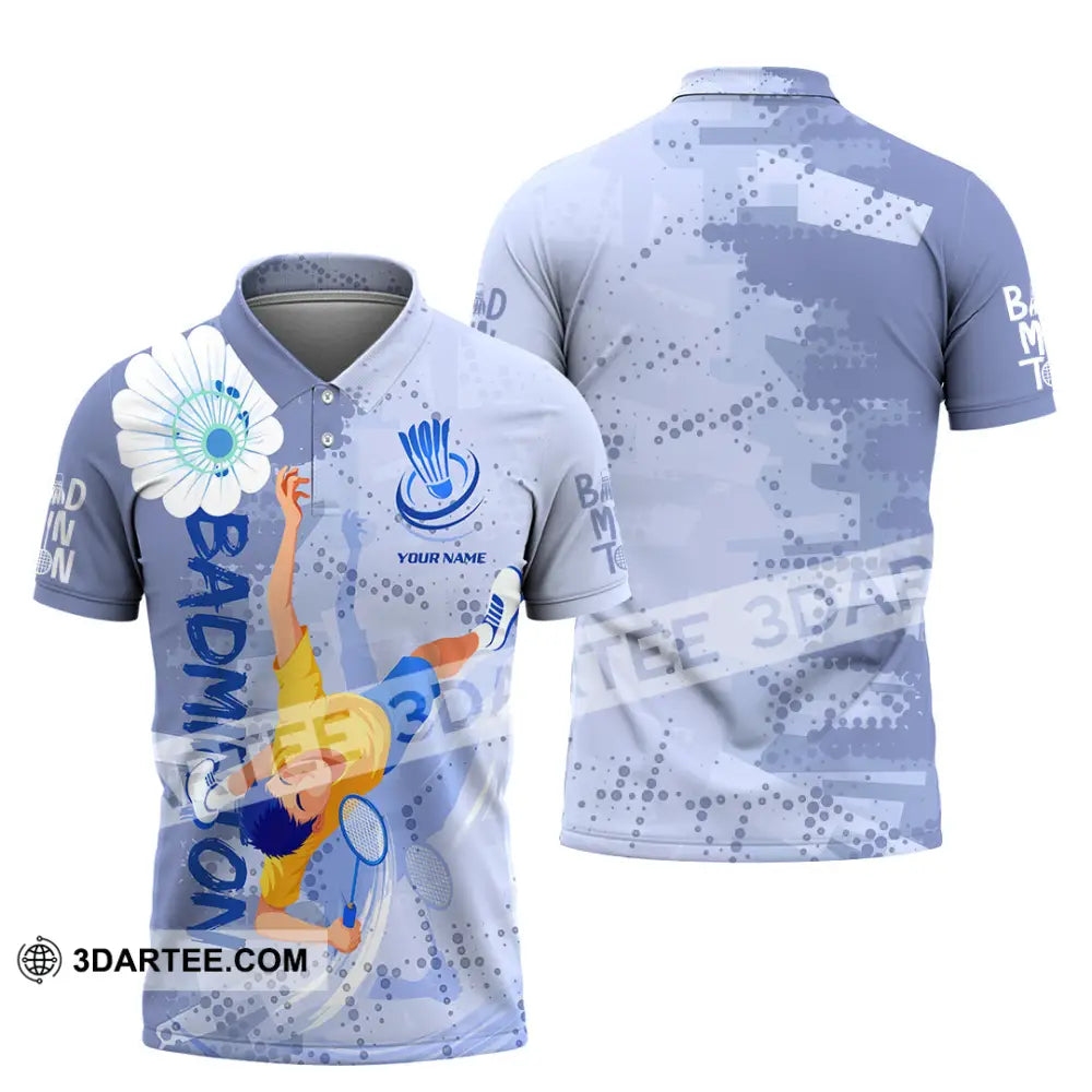 Unisex Shirt - Custom Badminton 3D Shirt Polo Shirt / S T-shirt