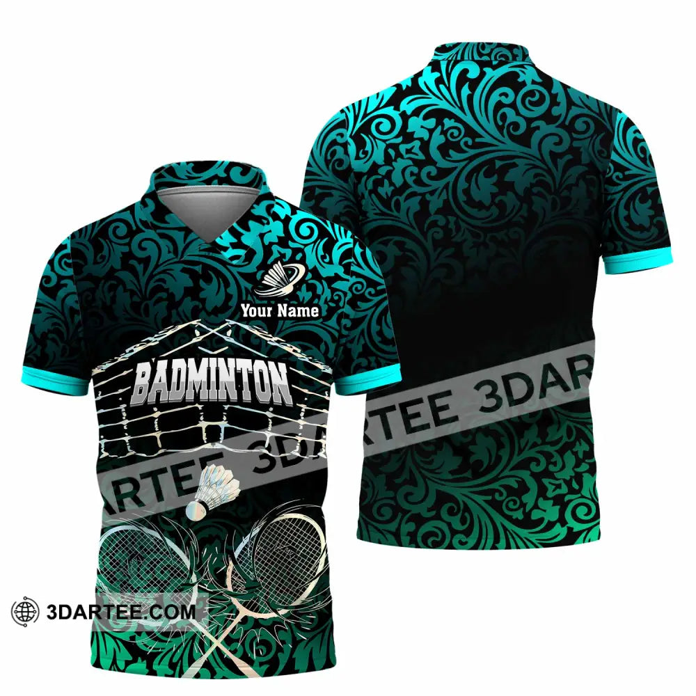 Unisex Shirt - Custom Badminton 3D Shirt Polo Shirt / S T-shirt