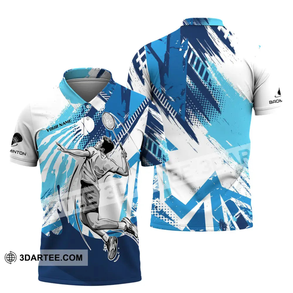 Unisex Shirt - Custom Badminton 3D Shirt Polo Shirt / S T-shirt