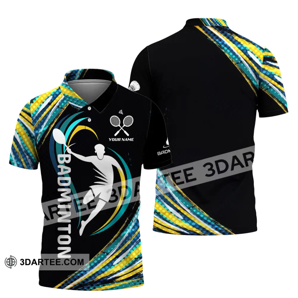 Unisex Shirt - Custom Badminton 3D Shirt Polo Shirt / S T-shirt