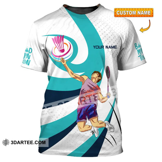 Unisex Shirt - Custom Badminton 3D Shirt T-shirt