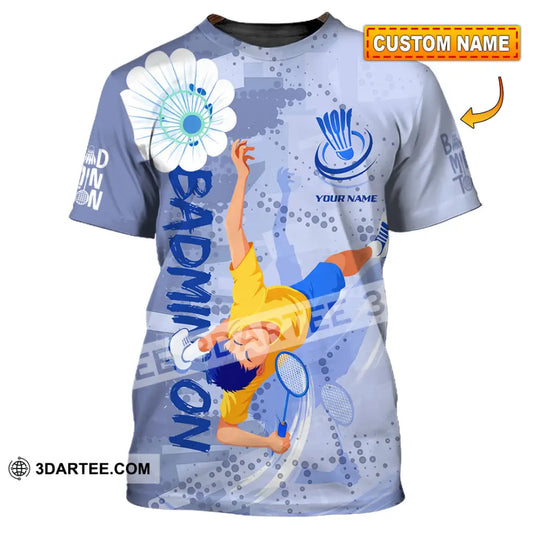 Unisex Shirt - Custom Badminton 3D Shirt T-shirt