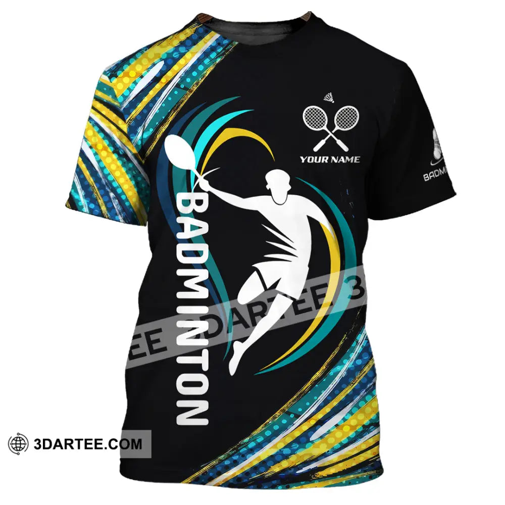 Unisex Shirt - Custom Badminton 3D Shirt T-Shirt / S T-shirt