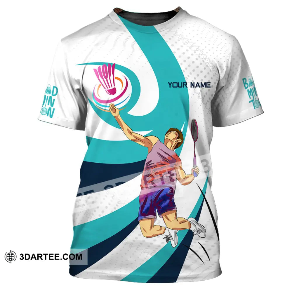 Unisex Shirt - Custom Badminton 3D Shirt T-Shirt / S T-shirt