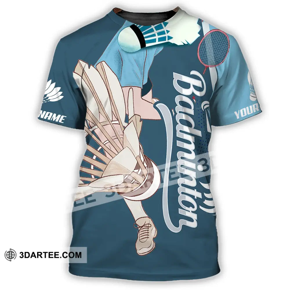 Unisex Shirt - Custom Badminton 3D Shirt T-Shirt / S T-shirt
