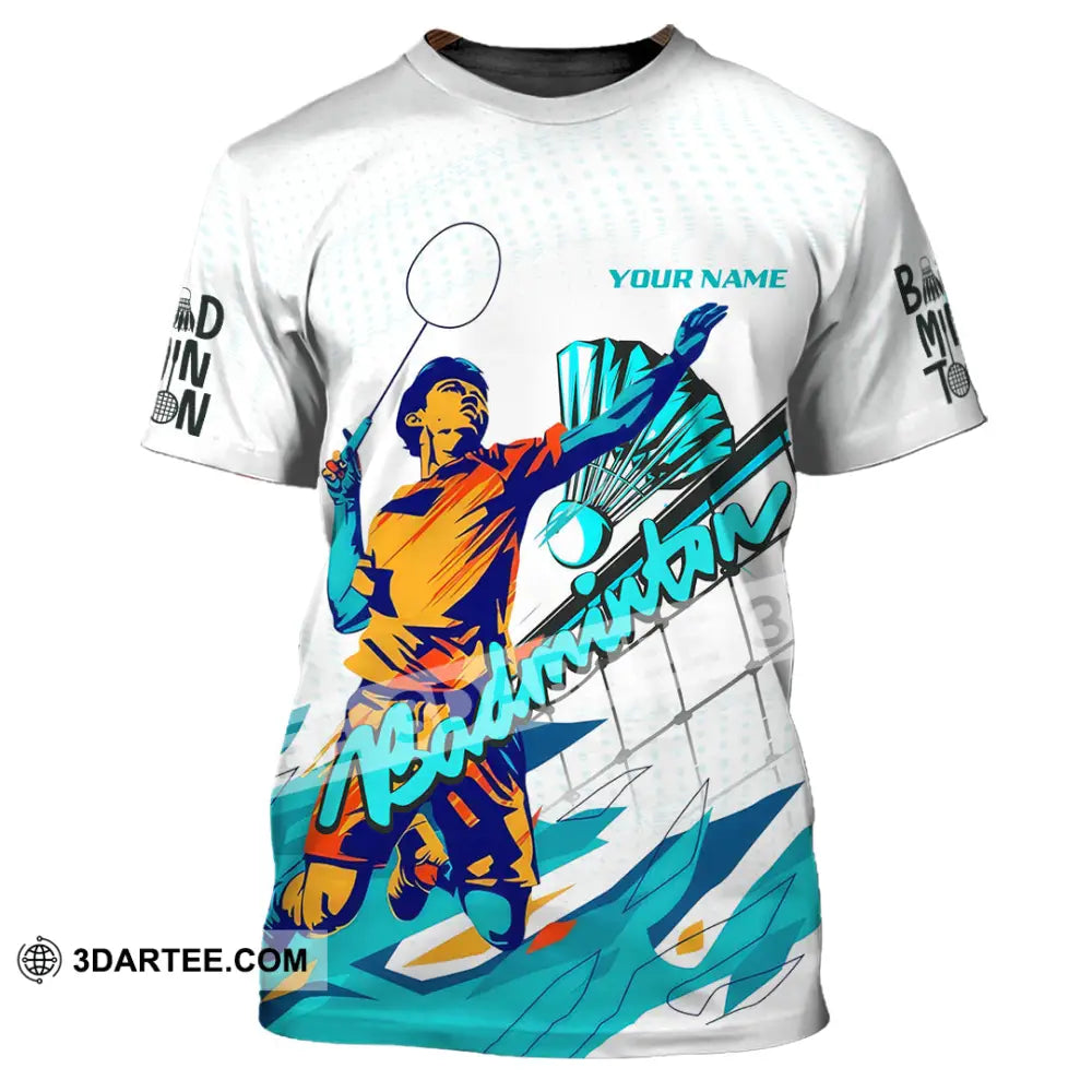 Unisex Shirt - Custom Badminton 3D Shirt T-Shirt / S T-shirt