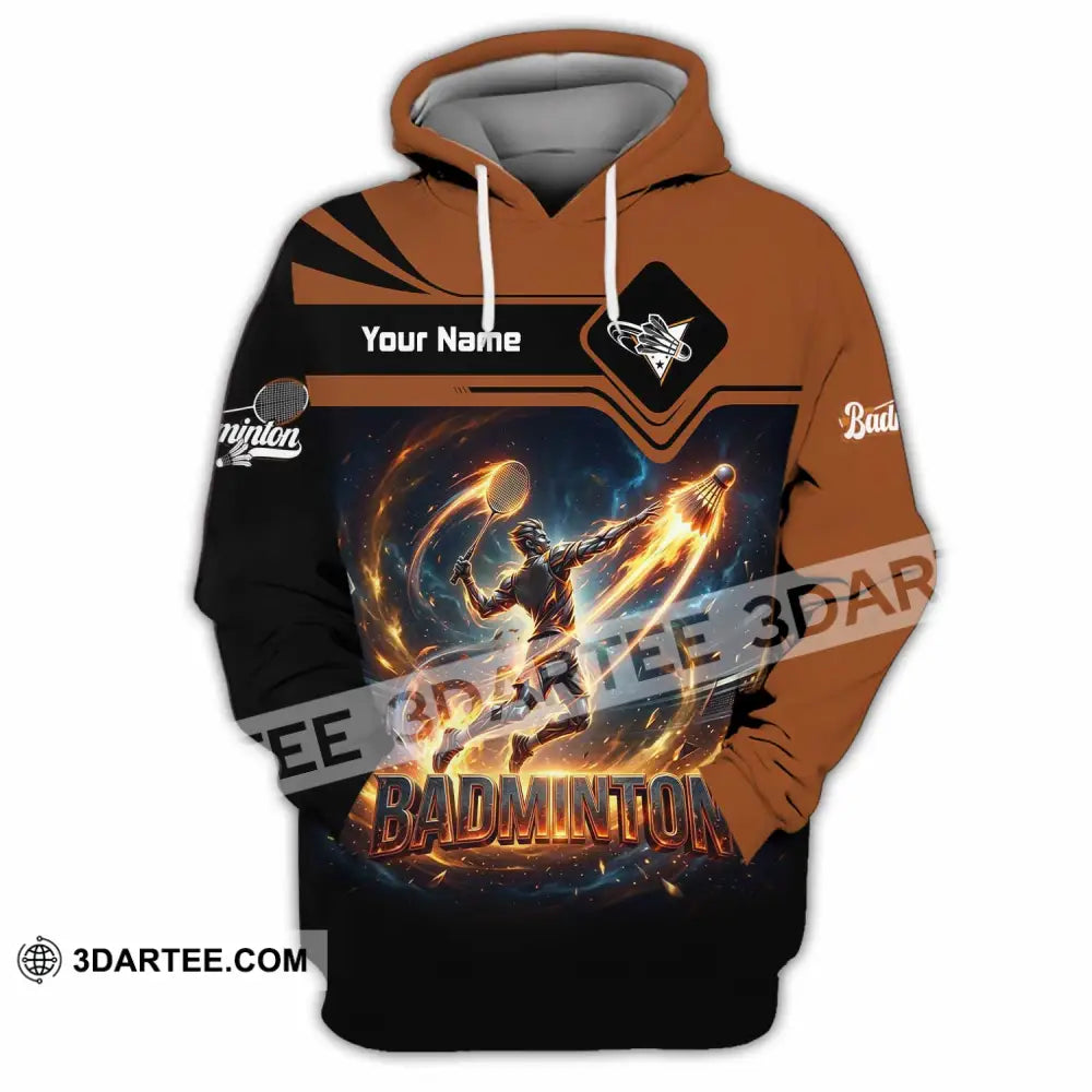 Unisex Shirt - Custom Badminton Shirt - Hoodie / S - T-shirt