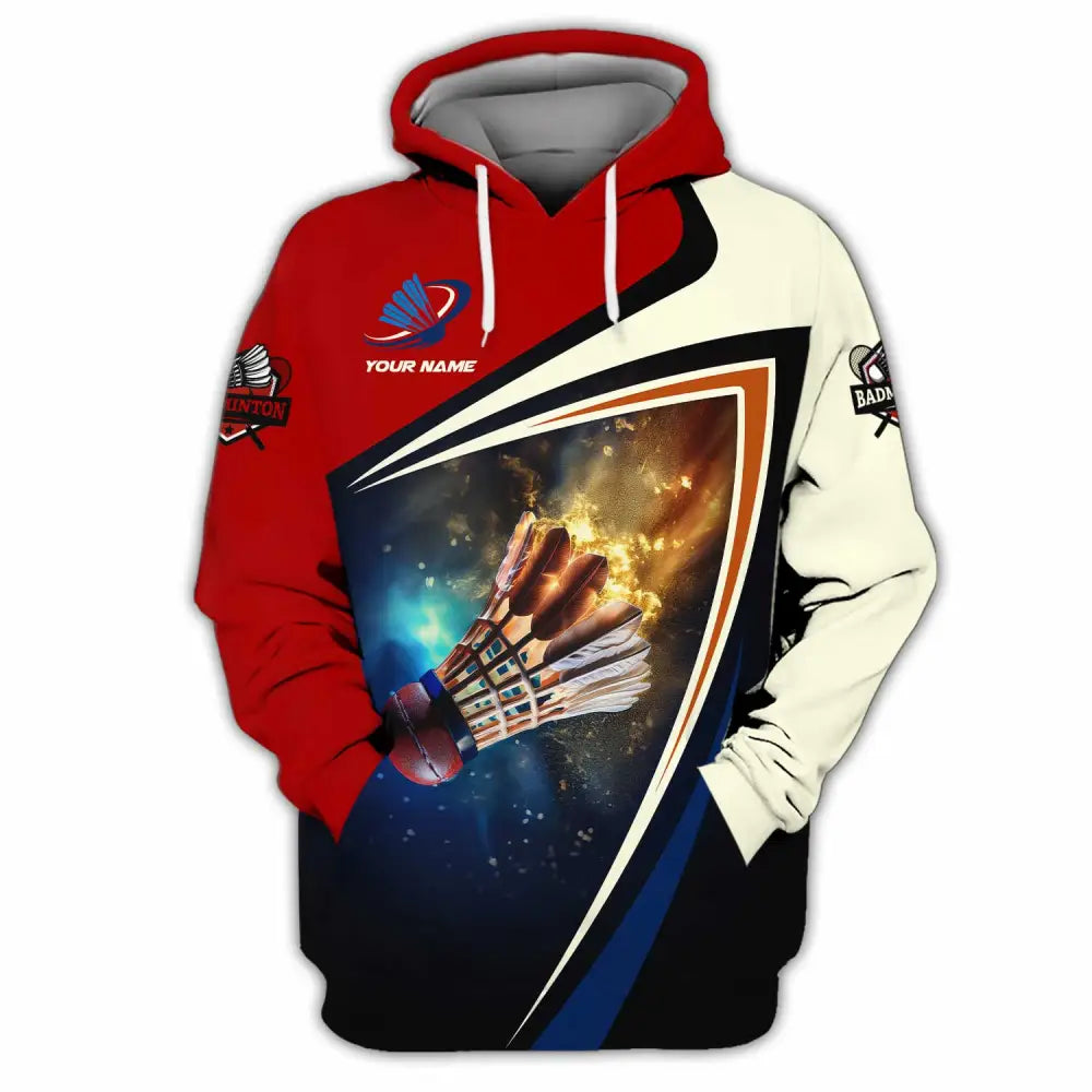 Unisex Shirt - Custom Badminton Shirt Hoodie / S T-shirt