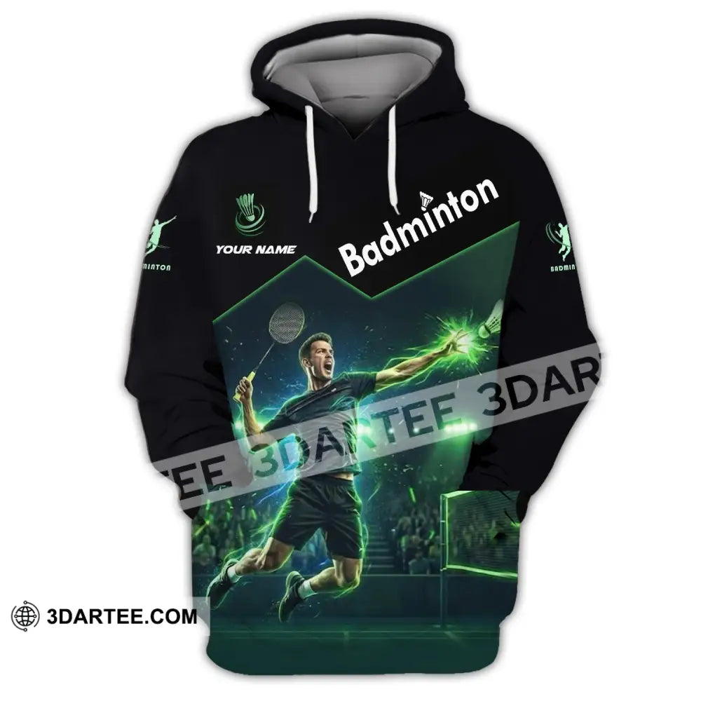 Unisex Shirt - Custom Badminton Shirt - Hoodie / S - T-shirt