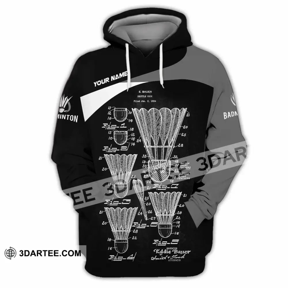 Unisex Shirt - Custom Badminton Shirt - Hoodie / S - T-shirt