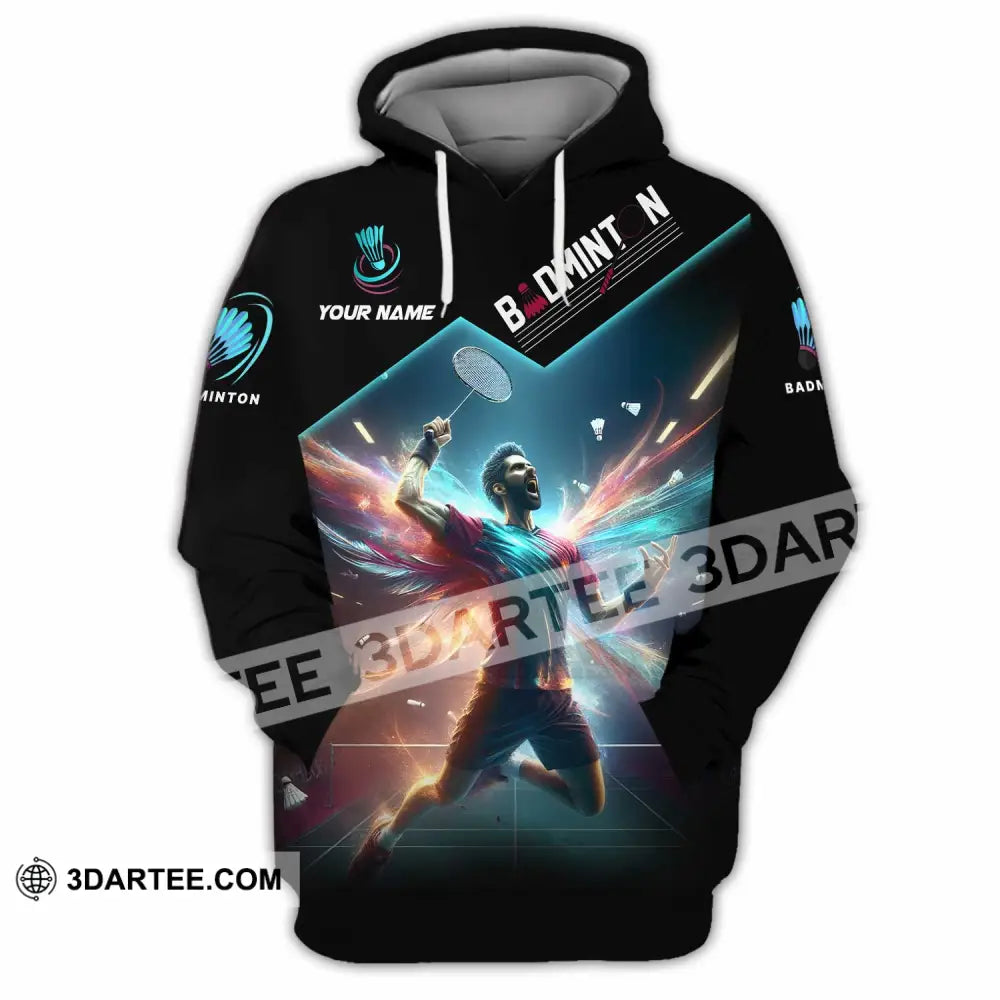 Unisex Shirt - Custom Badminton Shirt - Hoodie / S - T-shirt