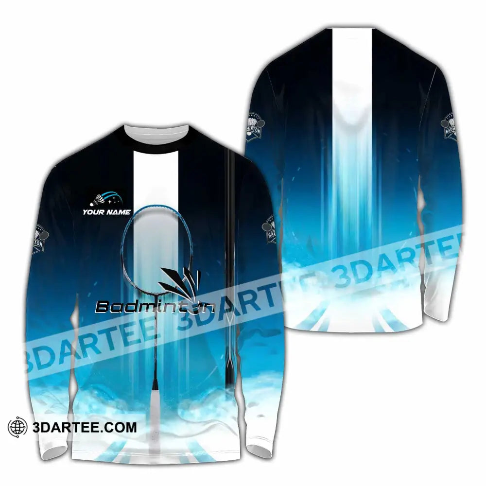 Unisex Shirt - Custom Badminton Shirt - Long Sleeve Shirt / S - T-shirt