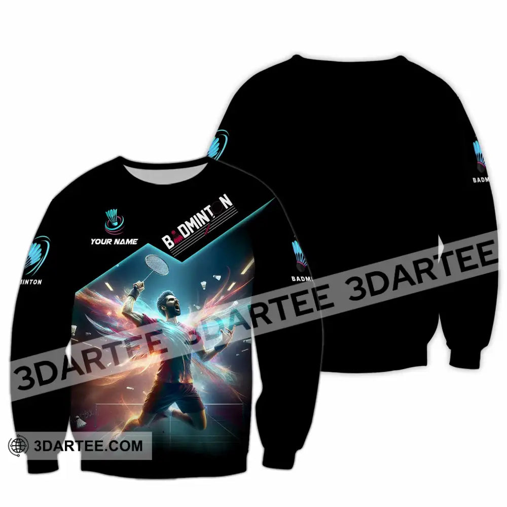 Unisex Shirt - Custom Badminton Shirt - Long Sleeve / S - T-shirt