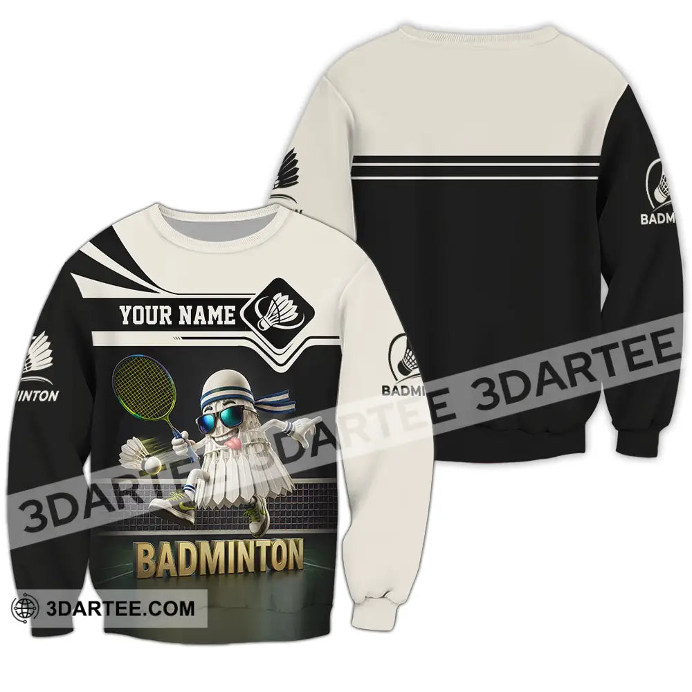 Unisex Shirt - Custom Badminton Shirt - Long Sleeve / S - T-shirt