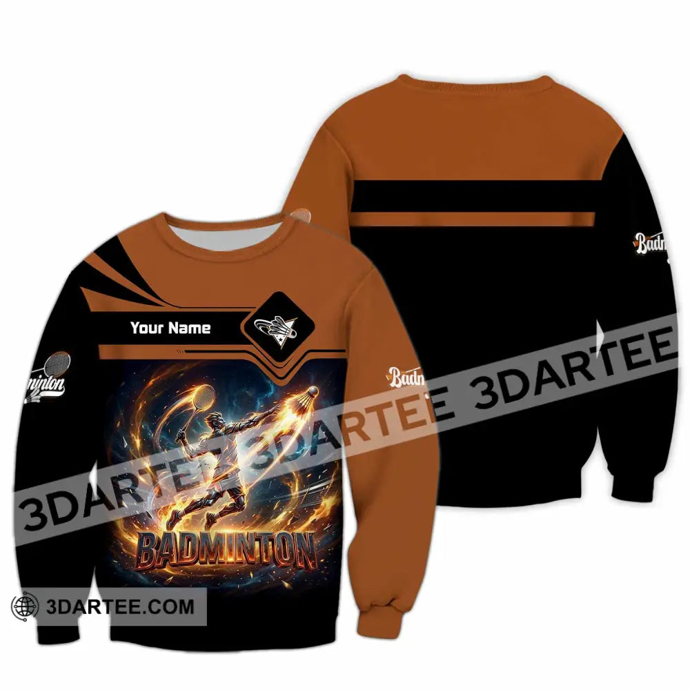 Unisex Shirt - Custom Badminton Shirt - Long Sleeve / S - T-shirt