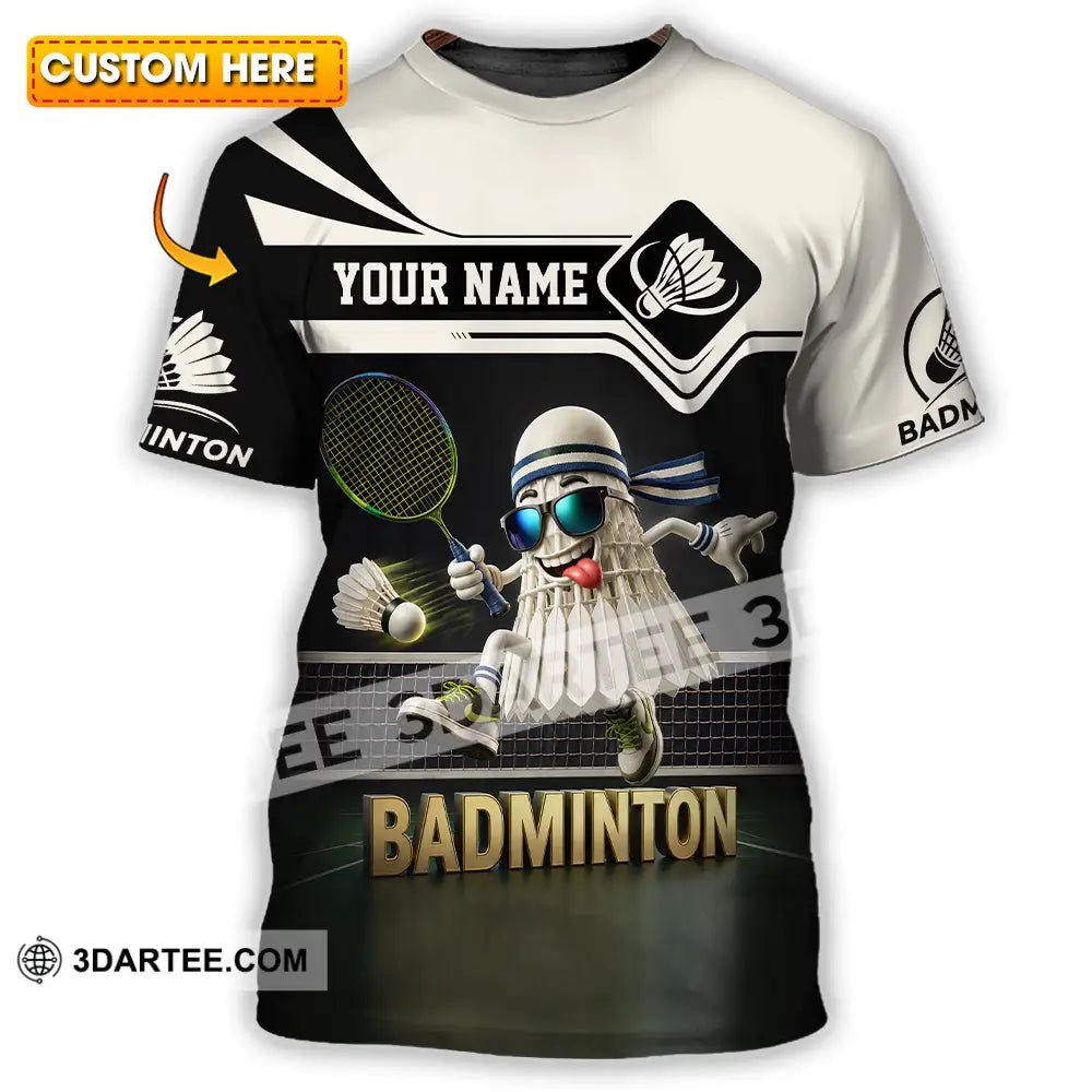 Unisex Shirt - Custom Badminton Shirt - T-shirt