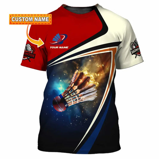 Unisex Shirt - Custom Badminton Shirt T-shirt