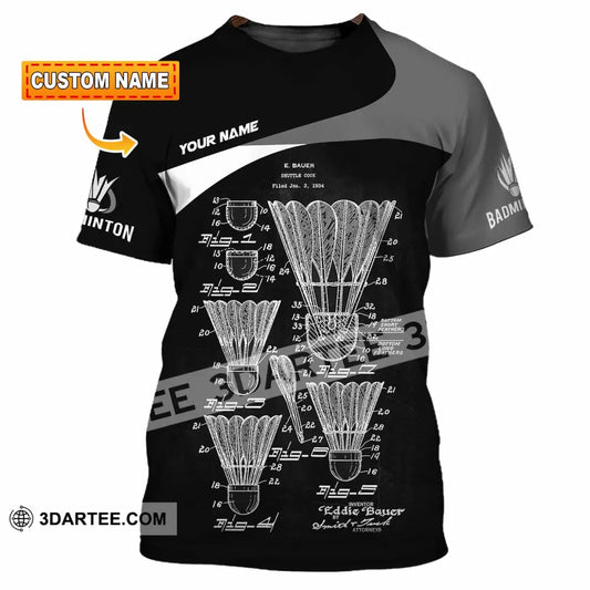 Unisex Shirt - Custom Badminton Shirt - T-shirt