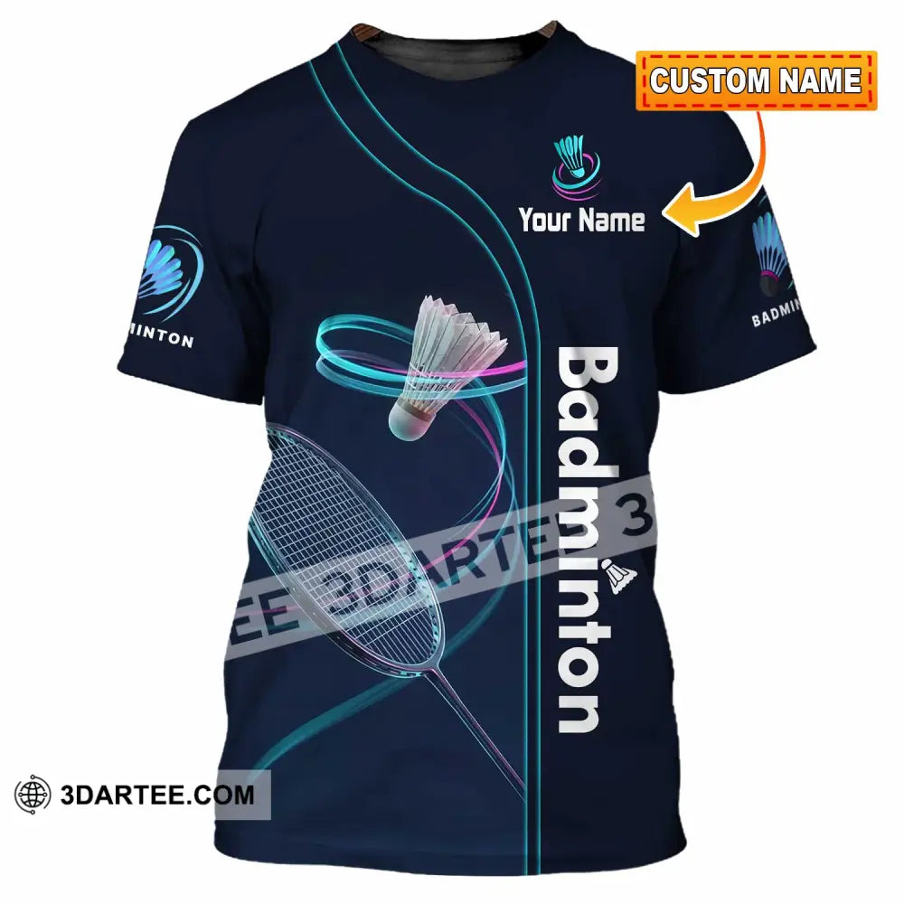 Unisex Shirt - Custom Badminton Shirt - T-shirt