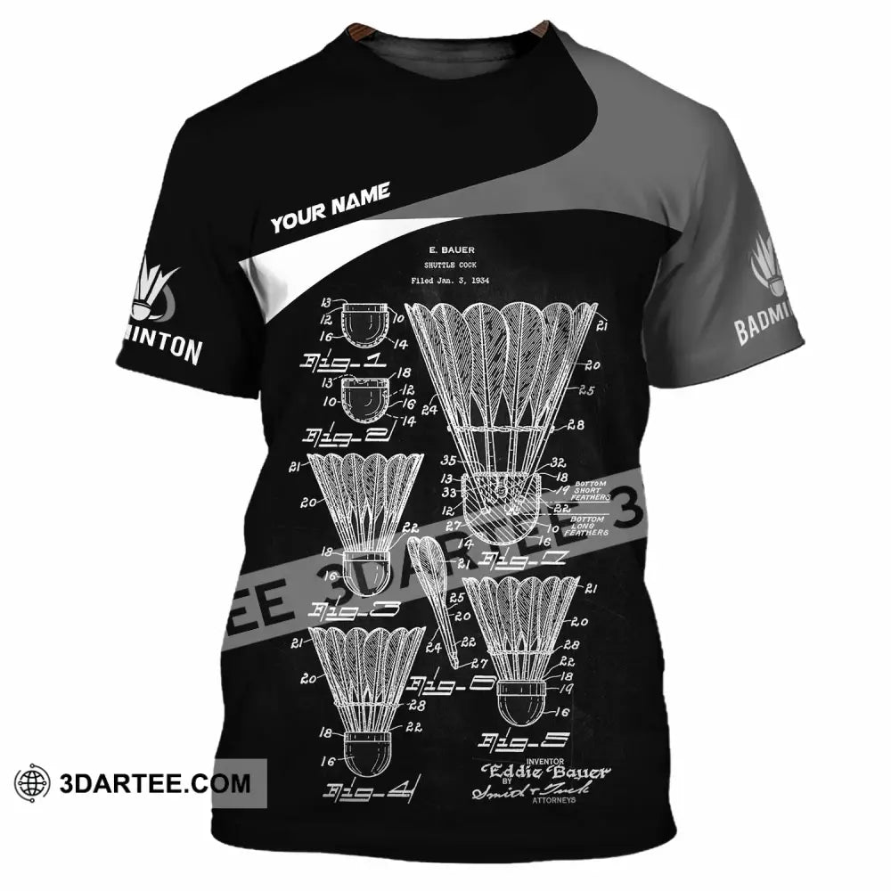 Unisex Shirt - Custom Badminton Shirt - T-Shirt / S - T-shirt