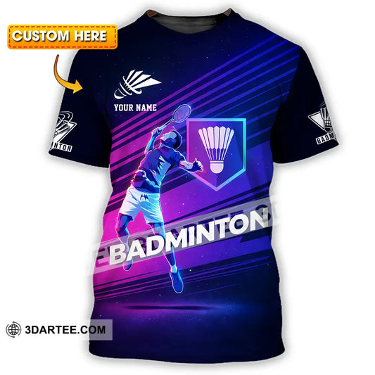 Unisex Shirt - Custom Badminton3D Shirt T-shirt