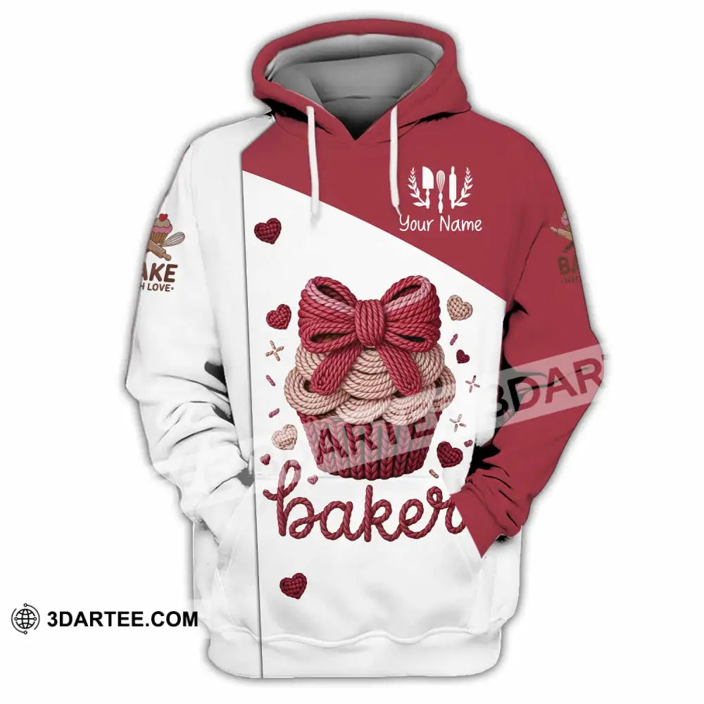 Unisex Shirt - Custom Baker 3D Shirt - Hoodie / S - T-shirt