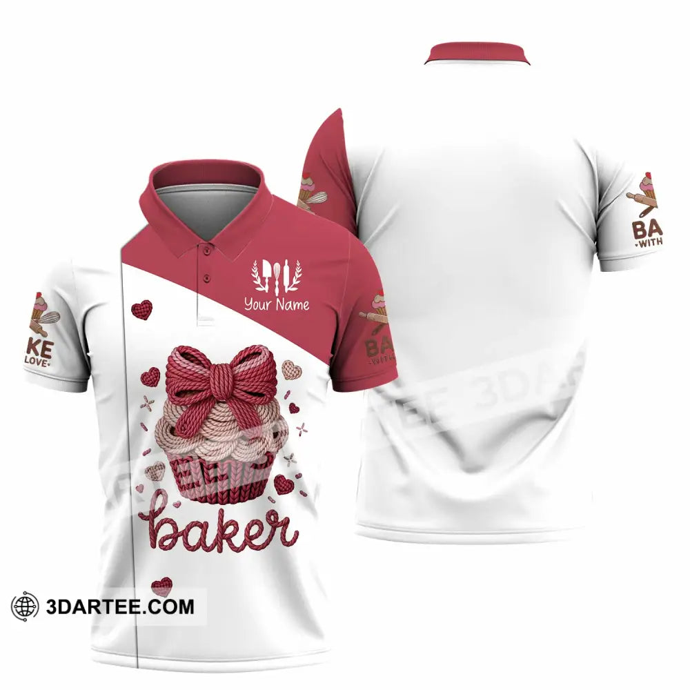 Unisex Shirt - Custom Baker 3D Shirt - Polo Shirt / S - T-shirt
