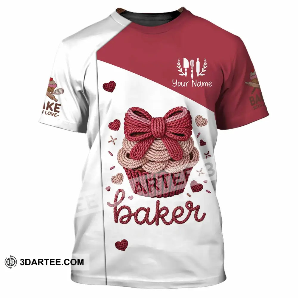 Unisex Shirt - Custom Baker 3D Shirt - T-Shirt / S - T-shirt