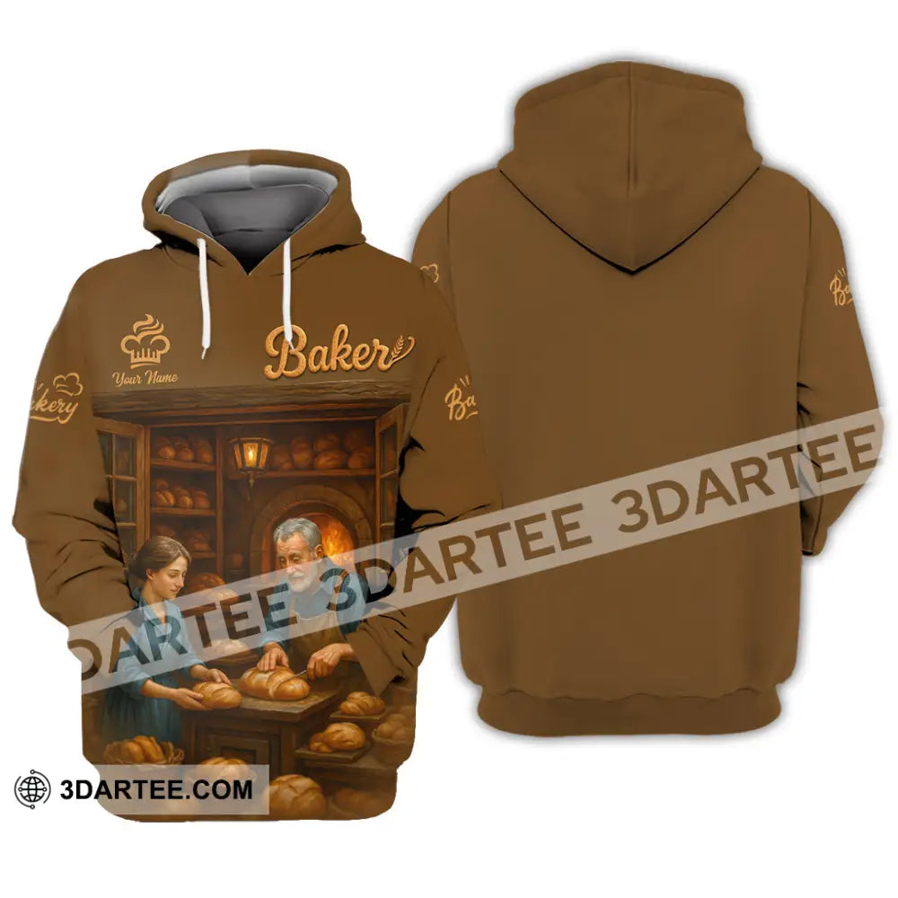 Unisex Shirt - Custom Baker Shirt Hoodie / S T-shirt