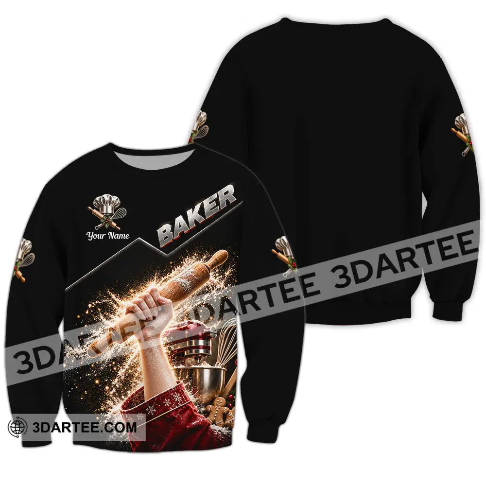 Unisex Shirt - Custom Baker Shirt - Long Sleeve / S - T-shirt