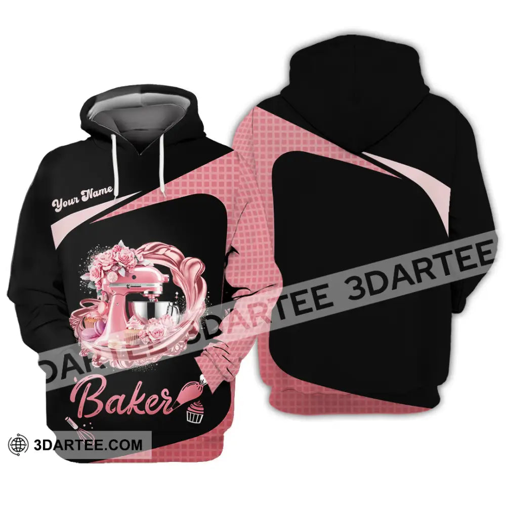 Unisex Shirt - Custom Baker Love Baking Shirt Hoodie / S T-shirt