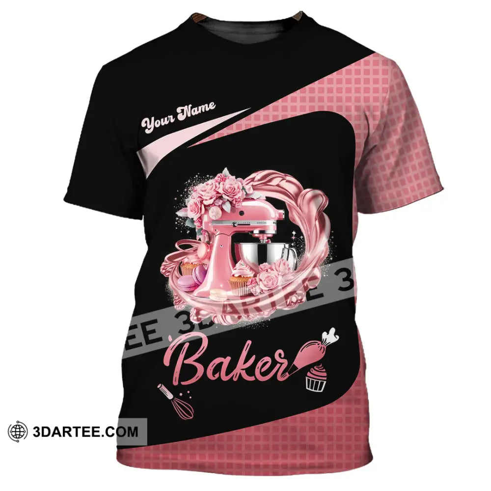 Unisex Shirt - Custom Baker Love Baking Shirt T-Shirt / S T-shirt