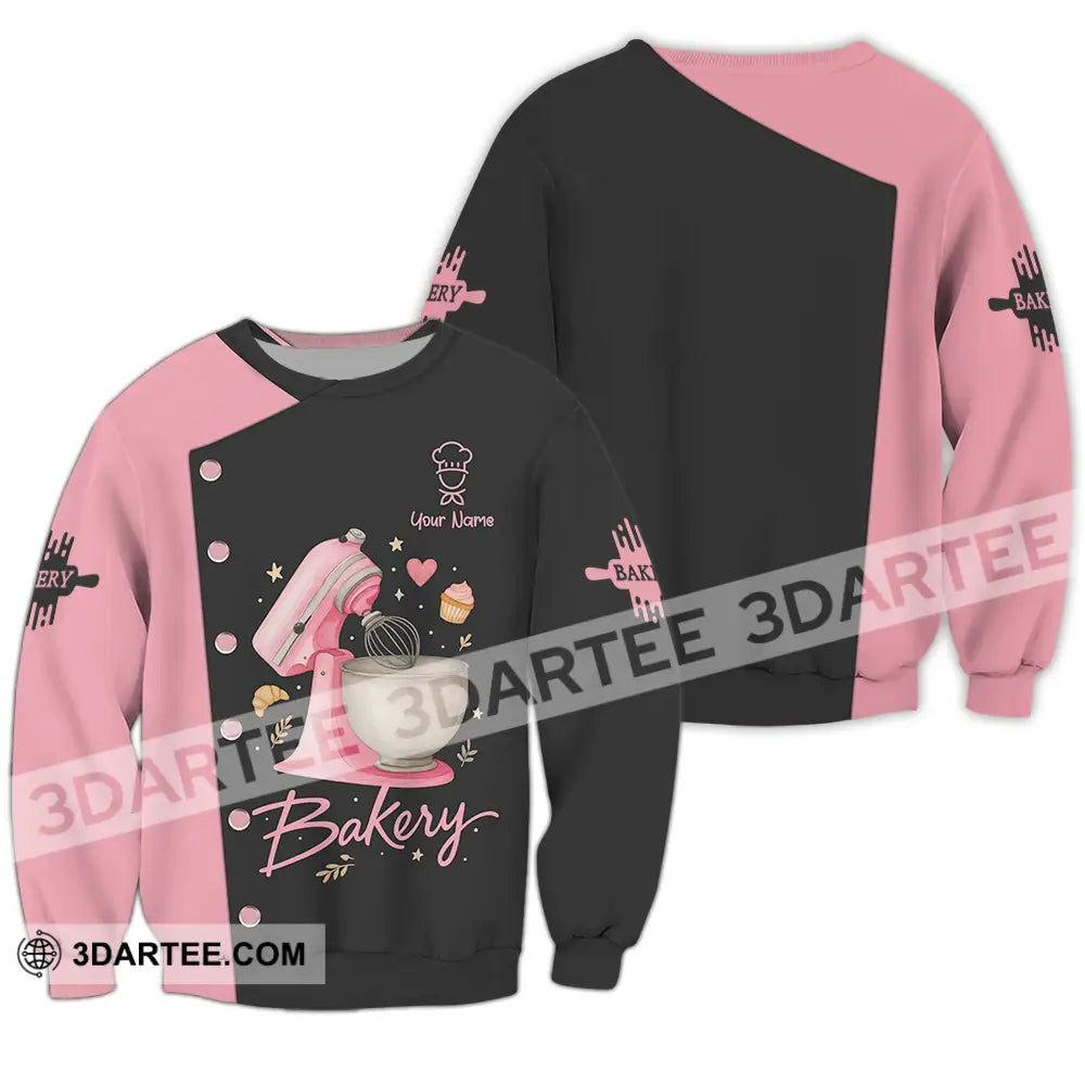 Unisex Shirt - Custom Baker Lover Shirt Long Sleeve / S T-shirt