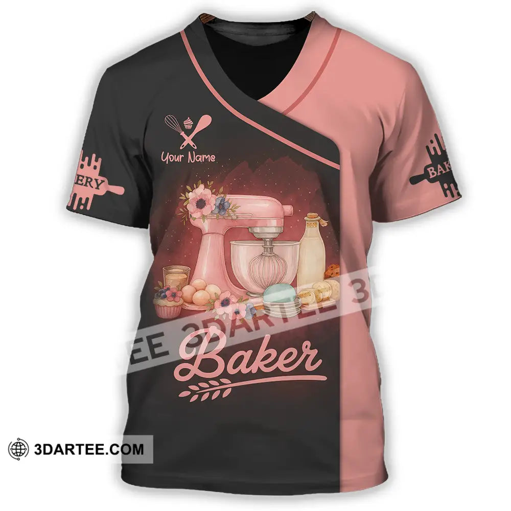 Unisex Shirt - Custom Baker Lover Shirt T-Shirt / S T-shirt