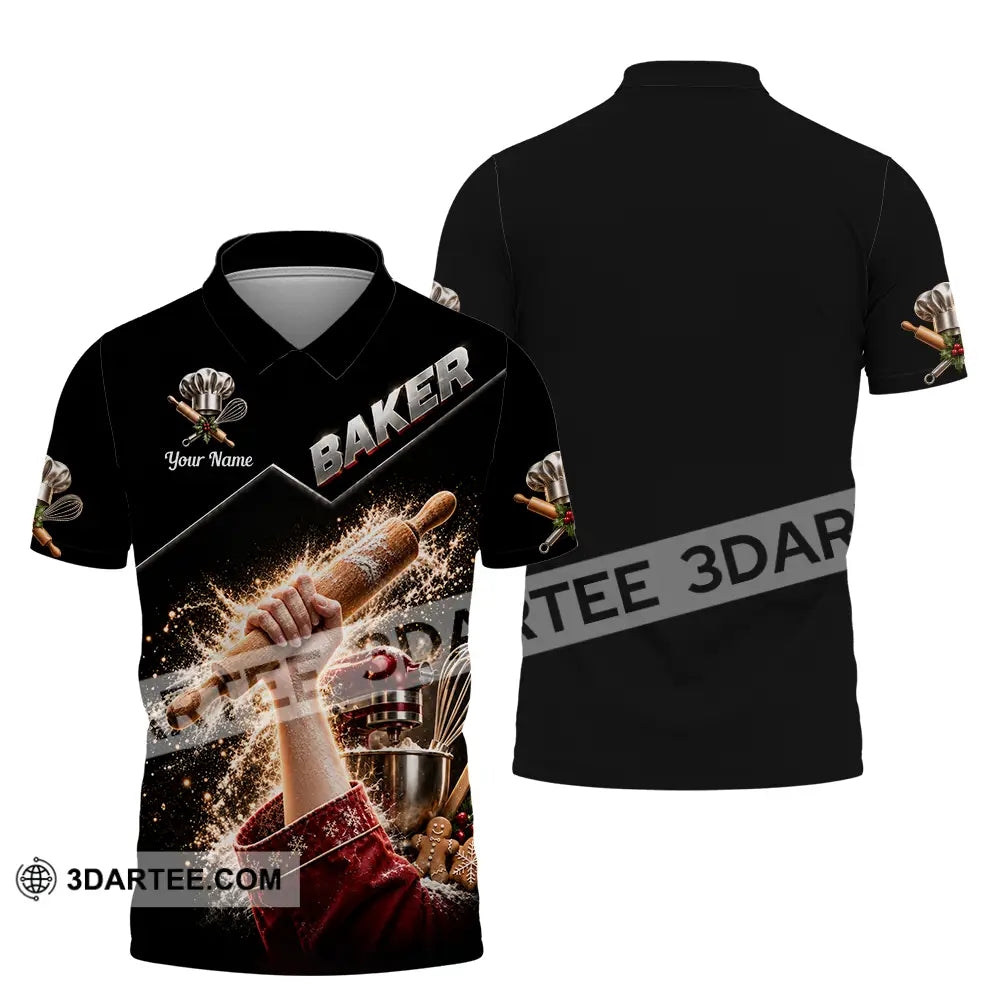 Unisex Shirt - Custom Baker Shirt - Polo Shirt / S - T-shirt