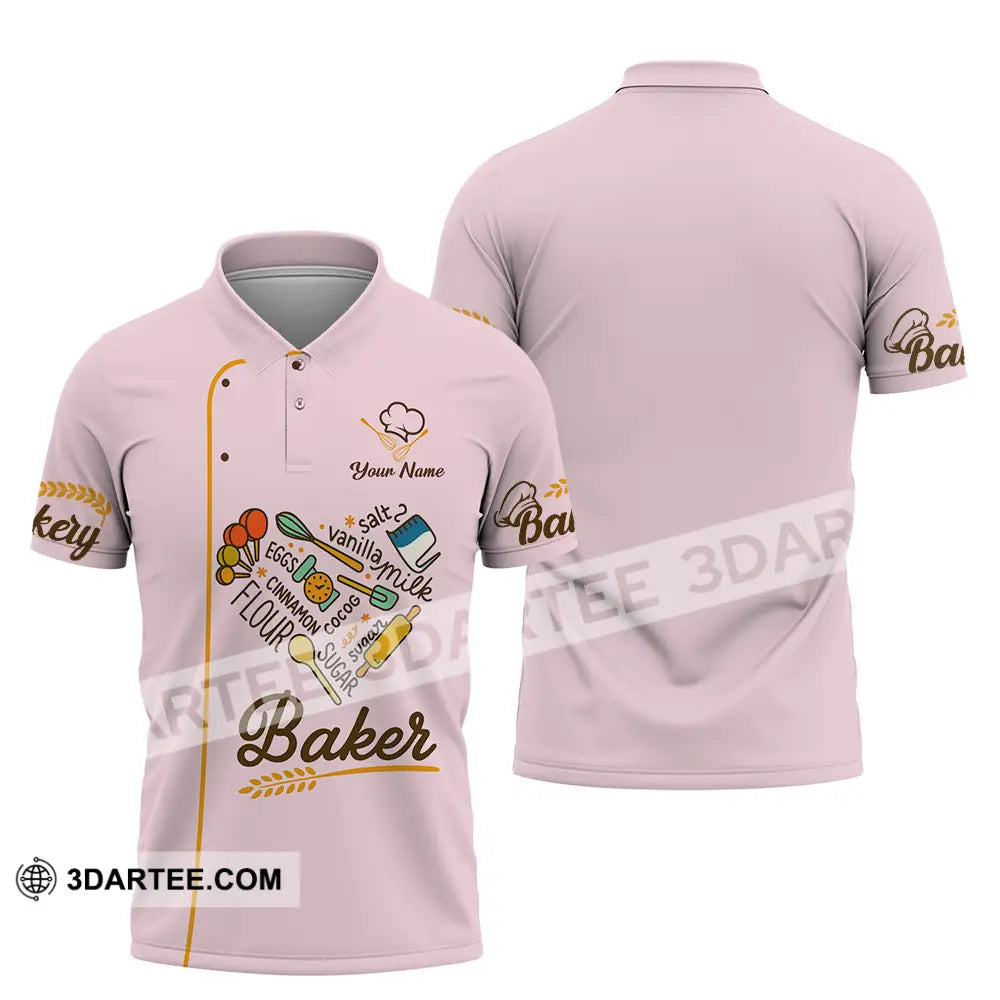 Unisex Shirt Custom Baker Shirt Polo Shirt / S T shirt