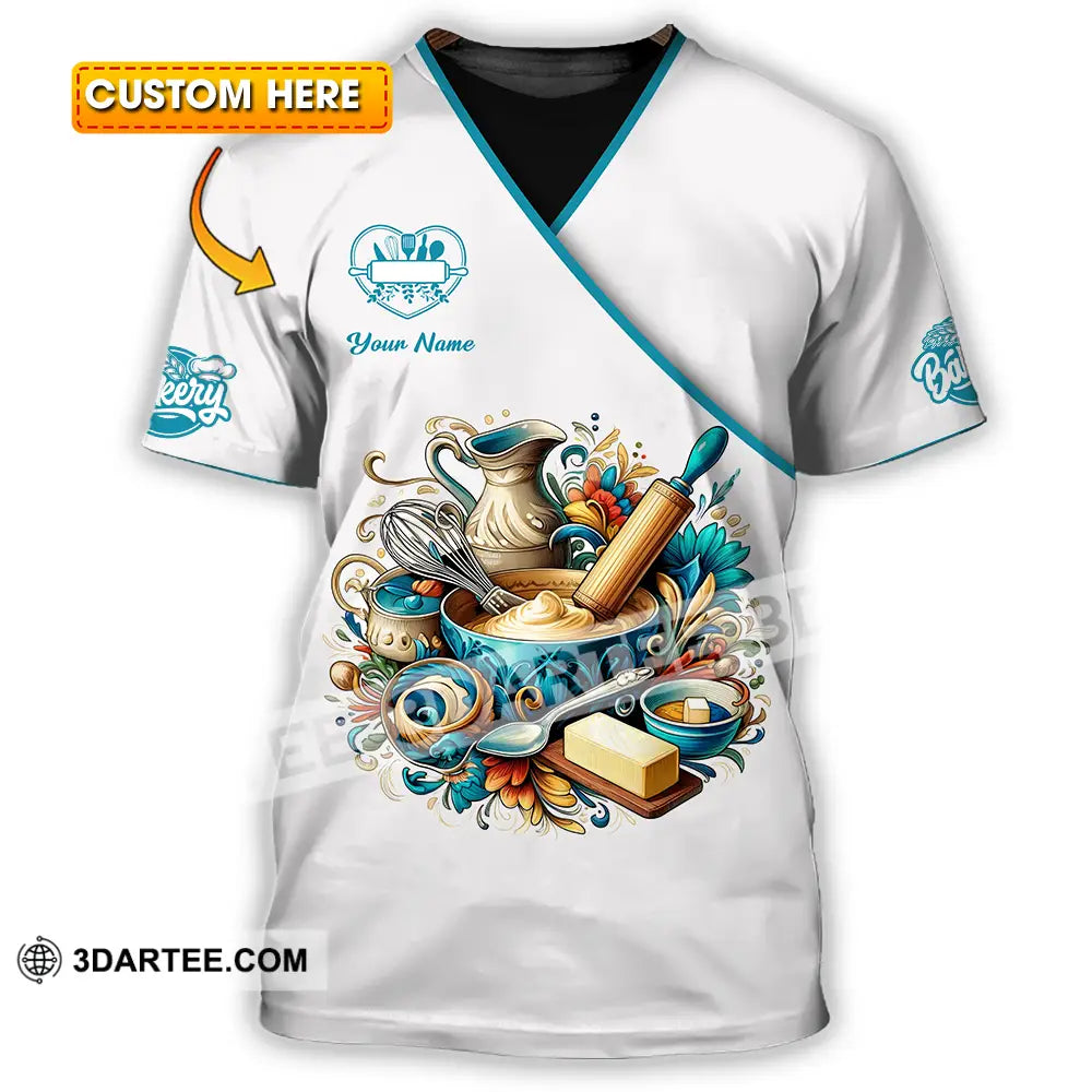 Unisex Shirt - Custom Bakery 3D Shirt - T-shirt
