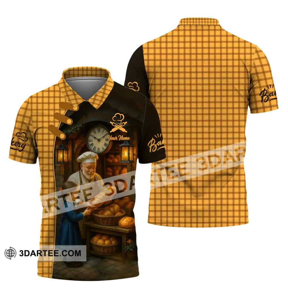 Unisex Shirt - Custom Bakery Shirt Polo Shirt / S T-shirt
