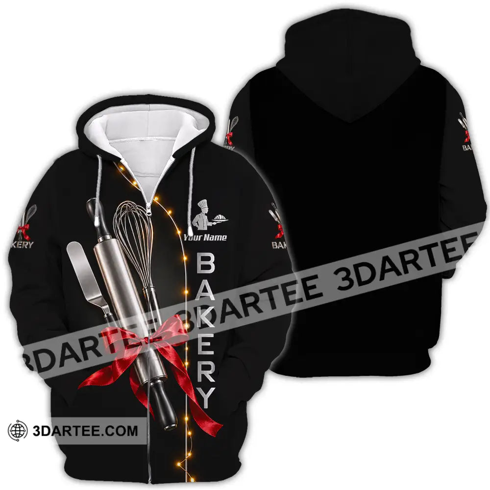 Unisex Shirt - Custom Bakery Shirt - Zipper Hoodie / S - T-shirt