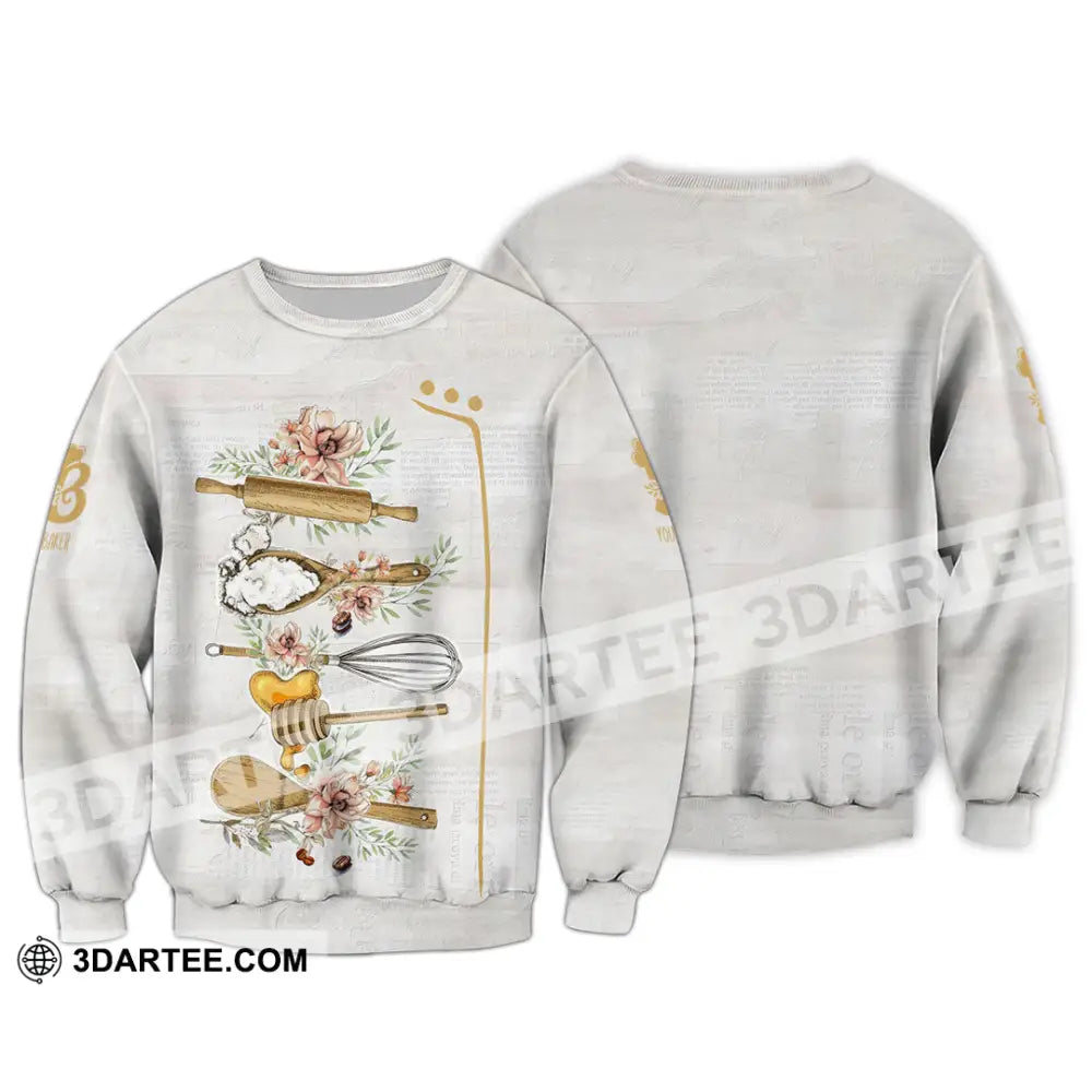 Unisex Shirt - Custom Baking Shirt Long Sleeve / S T-shirt