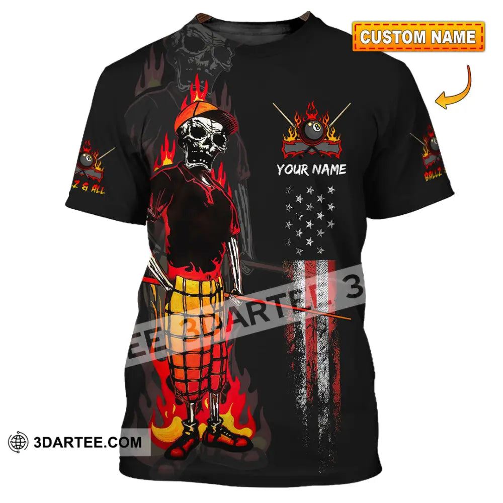 Unisex Shirt - Custom Ballz & All 3D Shirt T-shirt