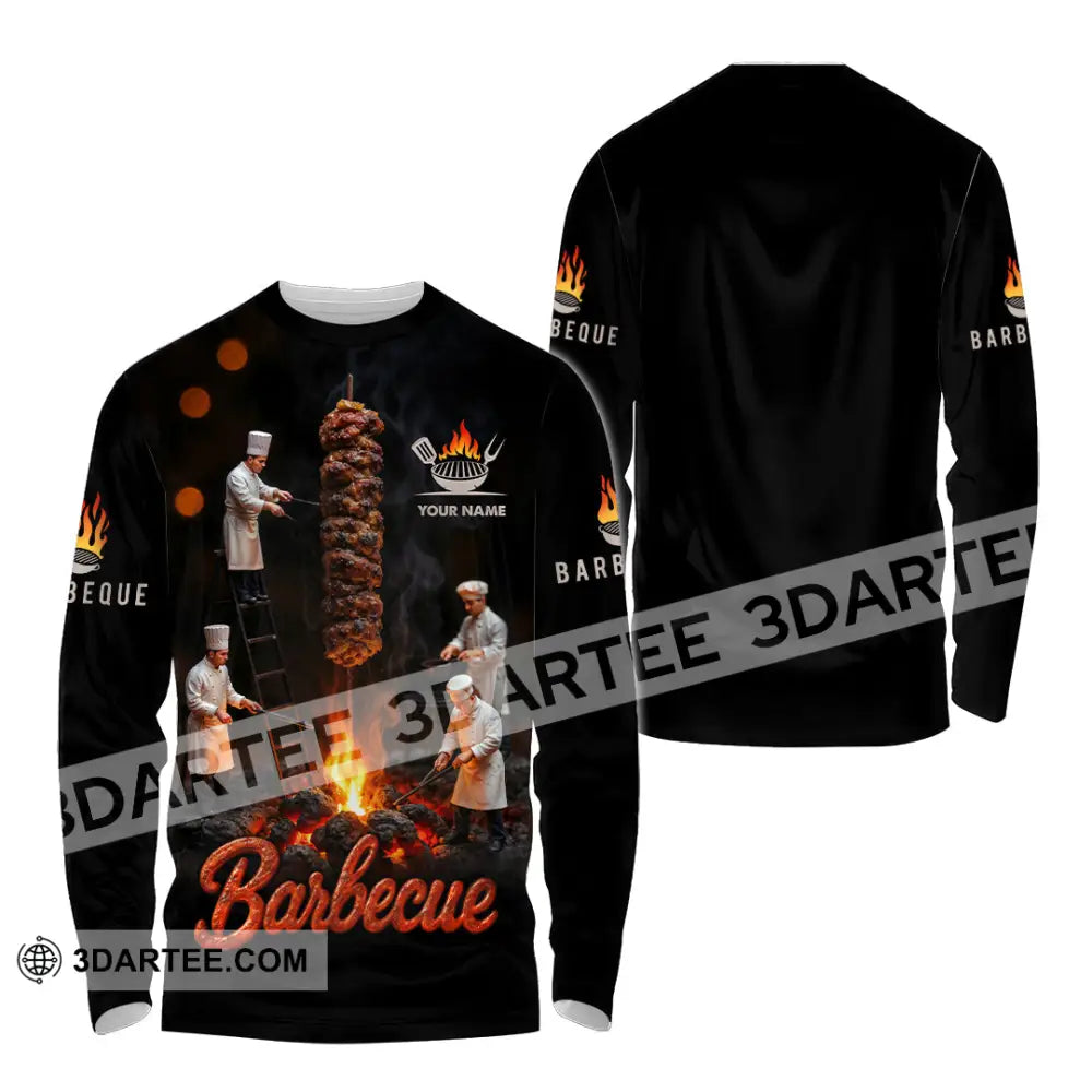 Unisex Shirt - Custom Barbecue Shirt Long Sleeve Shirt / S T-shirt